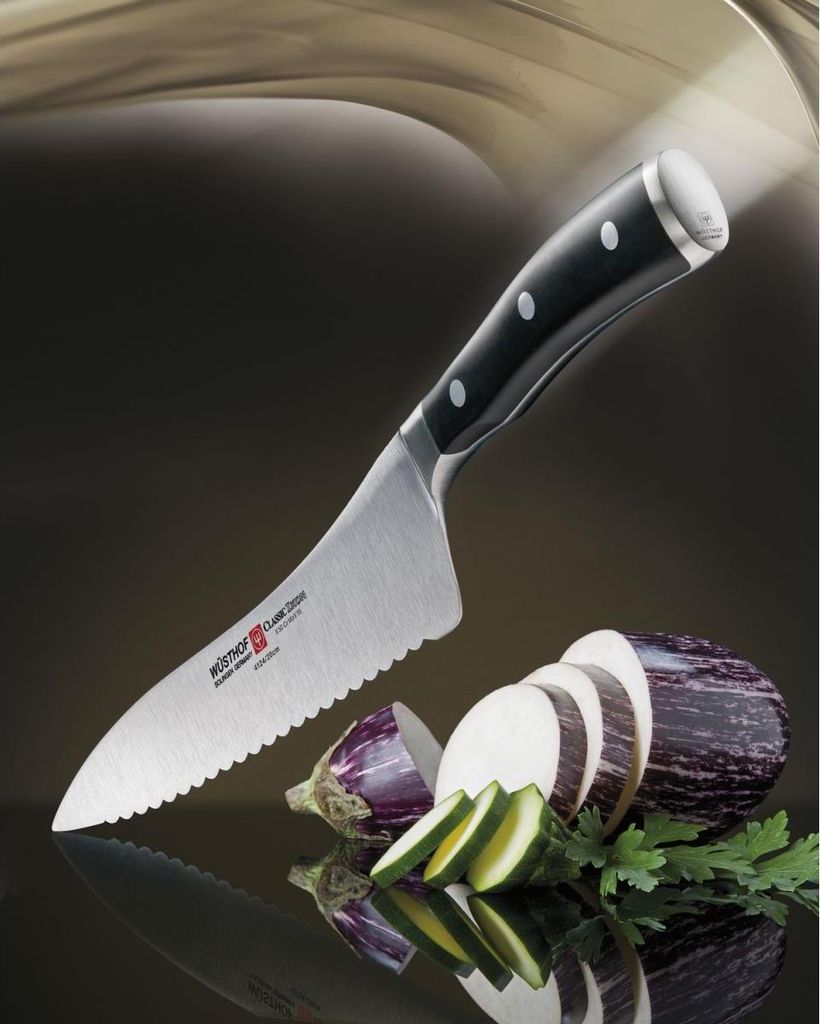 WÜSTHOF Classic Ikon Couteau de chef, longueur : 345 mm, Image du produit 