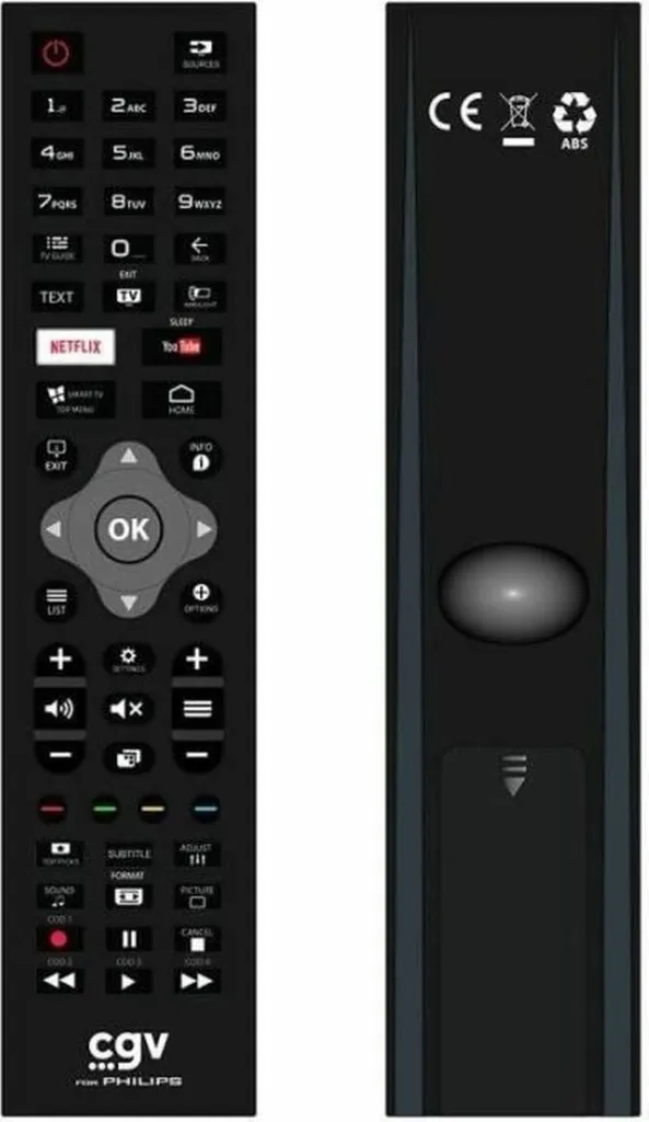 Télécommande universelle pour décodeur et TV compatible CGV