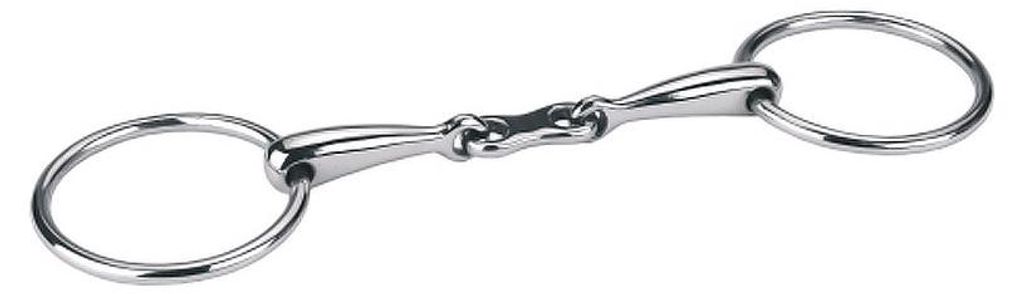 Snaffle ad acqua Kerbl doppio rotto 13,5 cm; confezionato Immagine del prodotto 