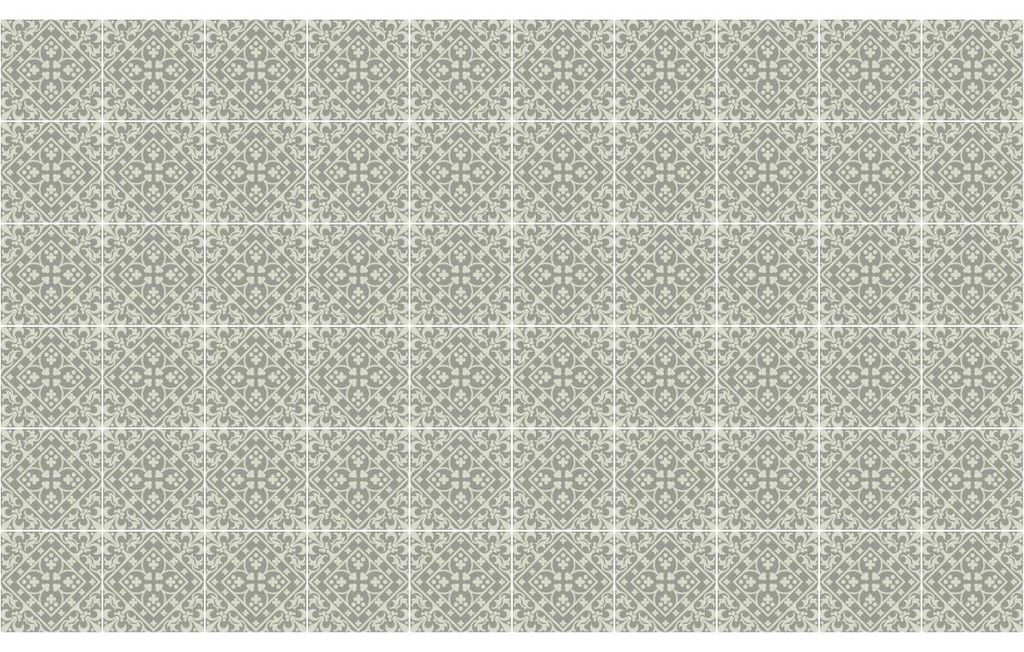 Selbstklebende Fliesenaufkleber für Küche und Bad – 60 AZULEJOS ALBERTA Fliesenaufkleber – 60 Aufkleber 20 x 20 cm