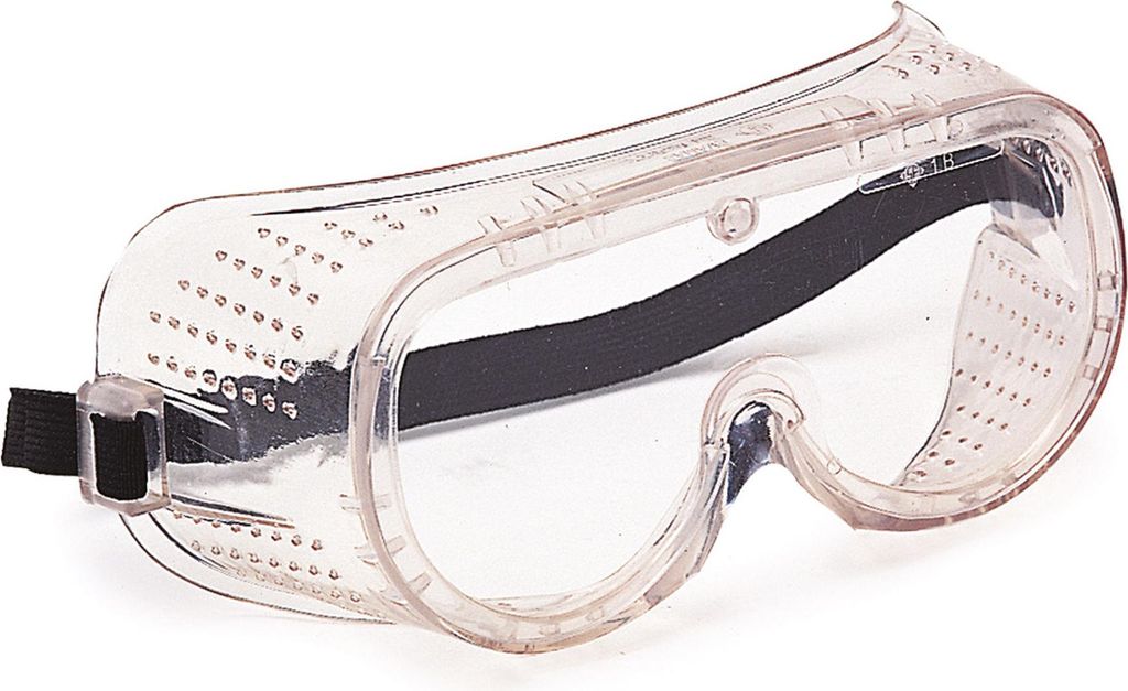 SINGER Vollsichtschutzbrille EVAMAS – Direkte Belüftung (Anti-Beschlag), Stoßfest 120 m/s (EN166 B) – Weicher Rahmen