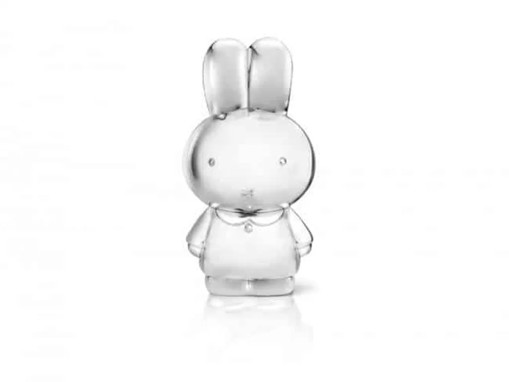 Tirelire Miffy XL Zilverstad finition argentée anti-ternissement