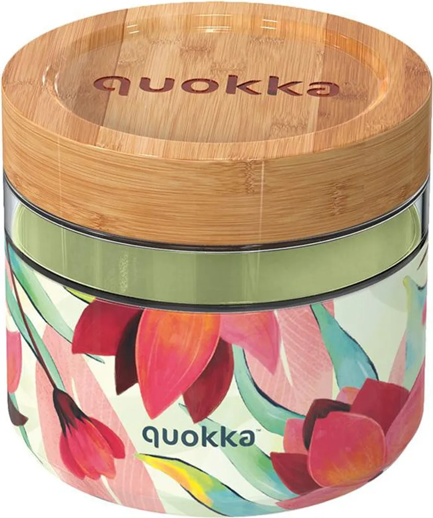 Lunchbox Vetro Quokka Deli 820ml Primavera: Design e Sostenibilità