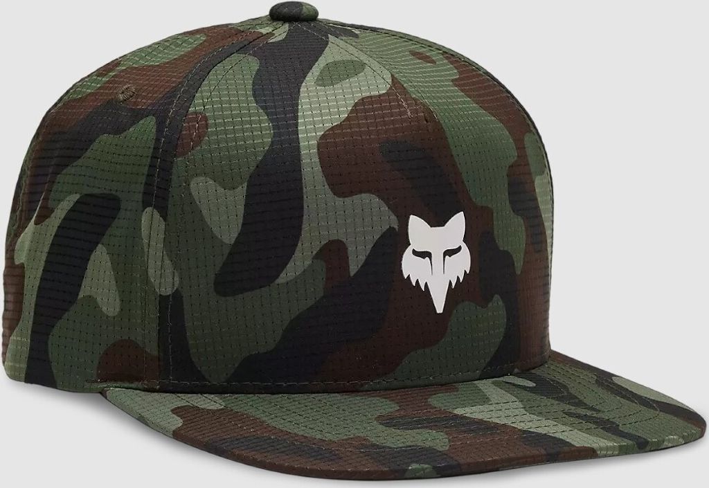 Fox Snapback Kappe Cap Camo Tech Grün