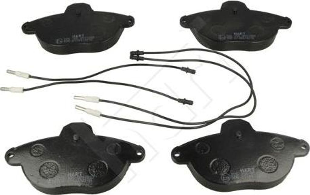HART 225 705 Bremsbelagsatz, Scheibenbremse OE 425293 kompatibel mit Xantia