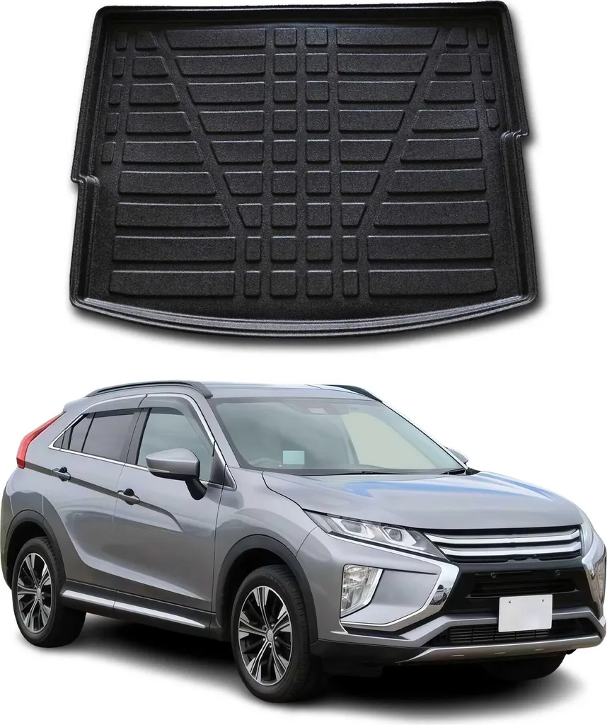 Vasca Baule Premium Mitsubishi Eclipse Cross 2018-2020 TPE Nero