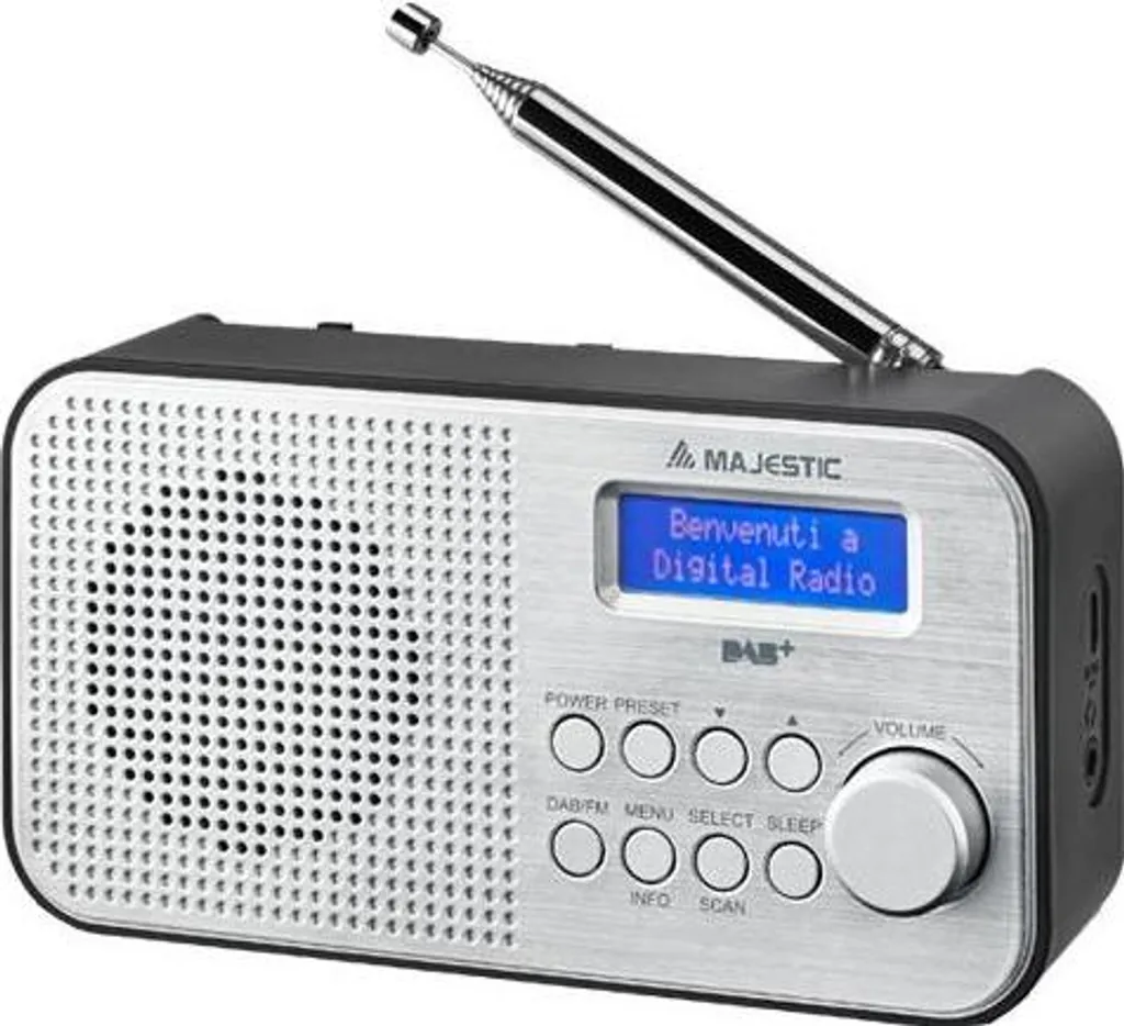 Majestic RT194 DAB: La Tua Compagna di Viaggio Radiofonica Ricaricabile