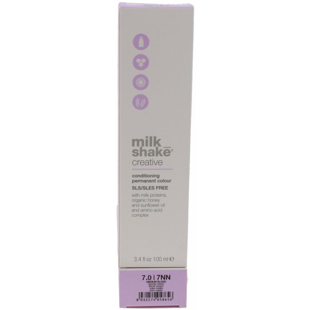 milk shake Creative Conditioning Permanent Colour 7.0 Produktbild 