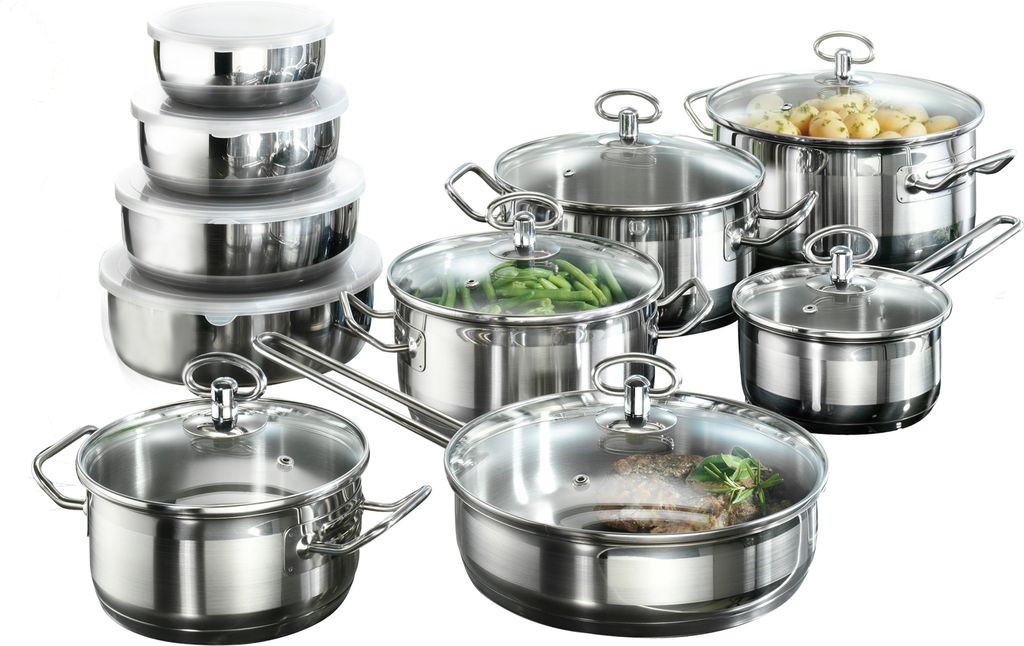 Karcher Topfset Jasmin (Edelstahl, 20-teilig, inkl. Produktbild 