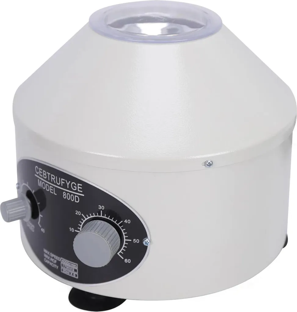 Centrifugeuse de laboratoire pour extraction de plasma et sérum blanc