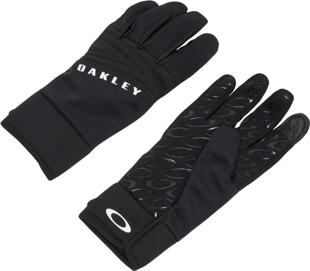 Gants Oakley Factory Ellipse Blackout XS antidérapants et respirants