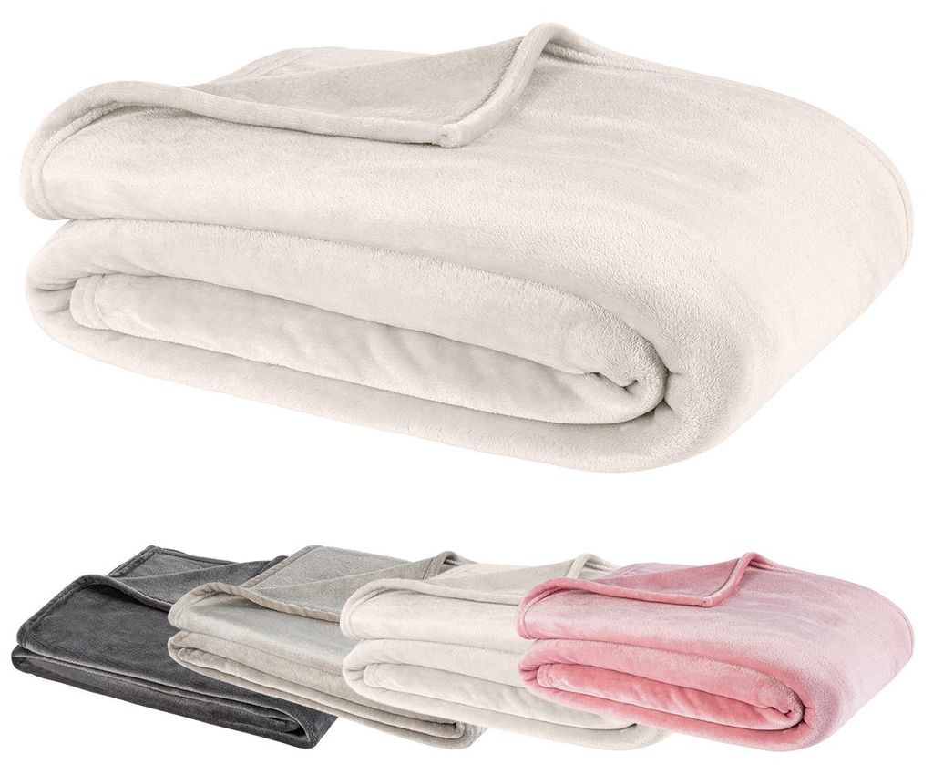 Kuscheldecke Cashmere Touch 180x220 cm Wohndecke Flauschige Produktbild 