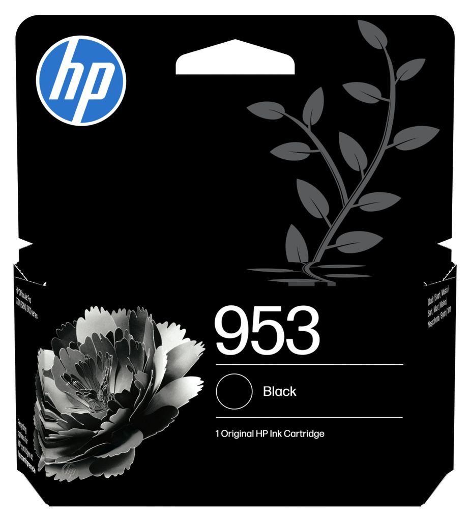 HP 953 Black Original Ink Cartridge cartouche d'encre 1 Image du produit 