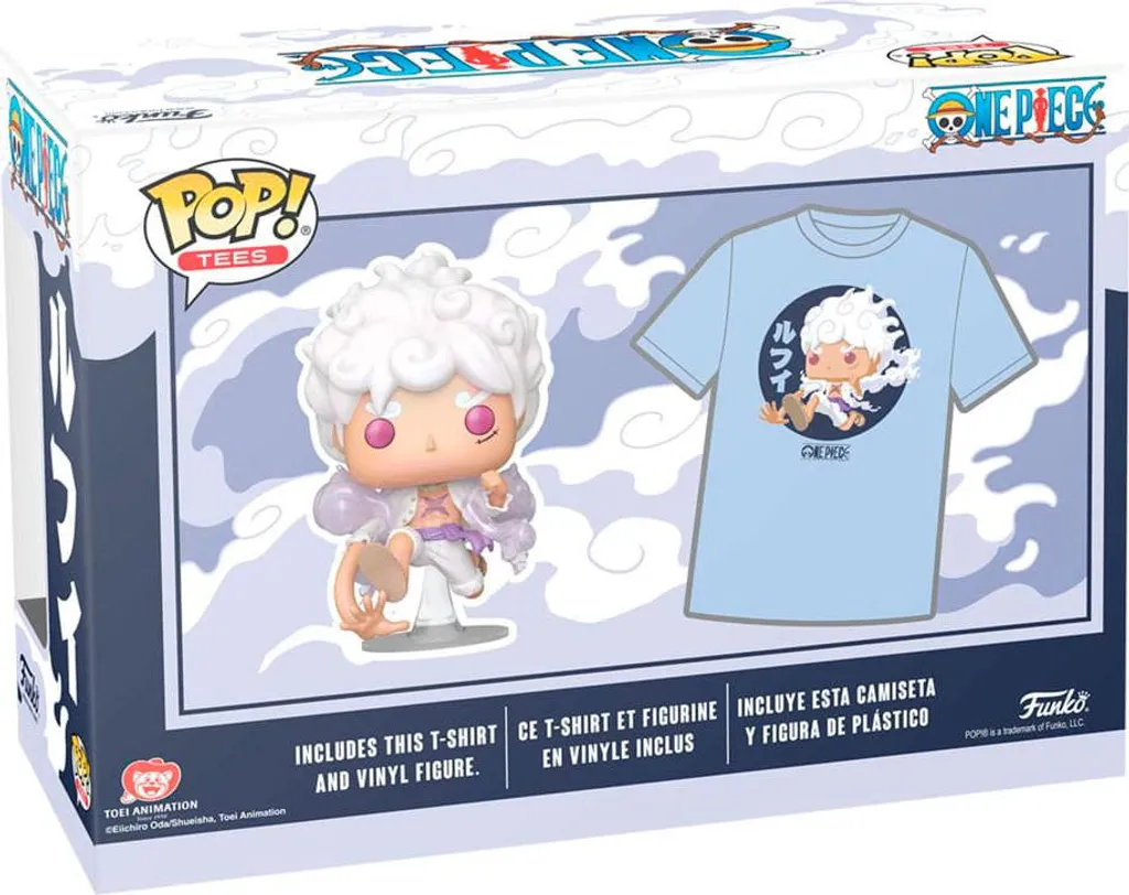 Set Collector Luffy Funko POP! Gear 5 et T-shirt M : Enfin Disponible
