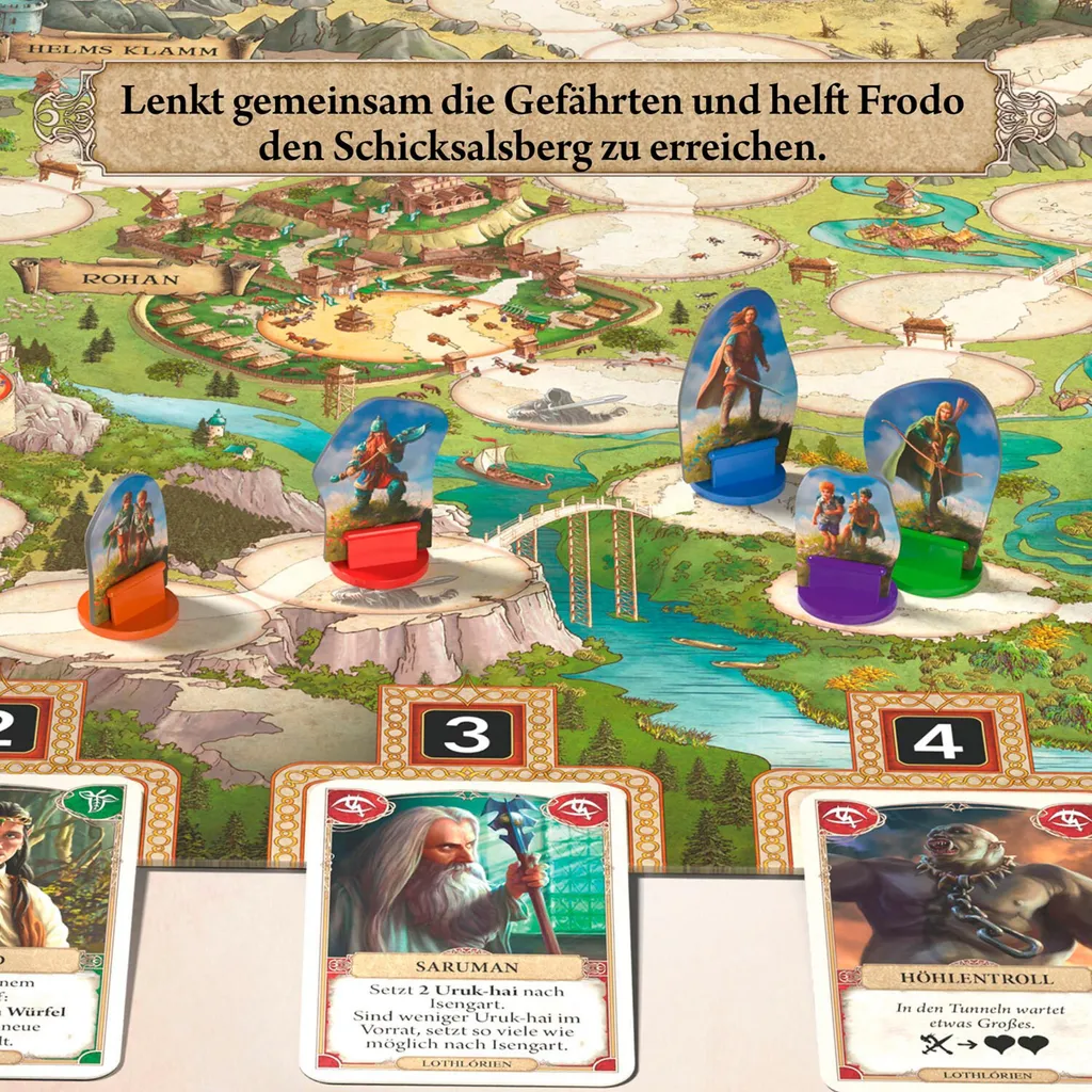 Seigneur des Anneaux Ensemble vers la Montagne du Destin - Jeu Tactique