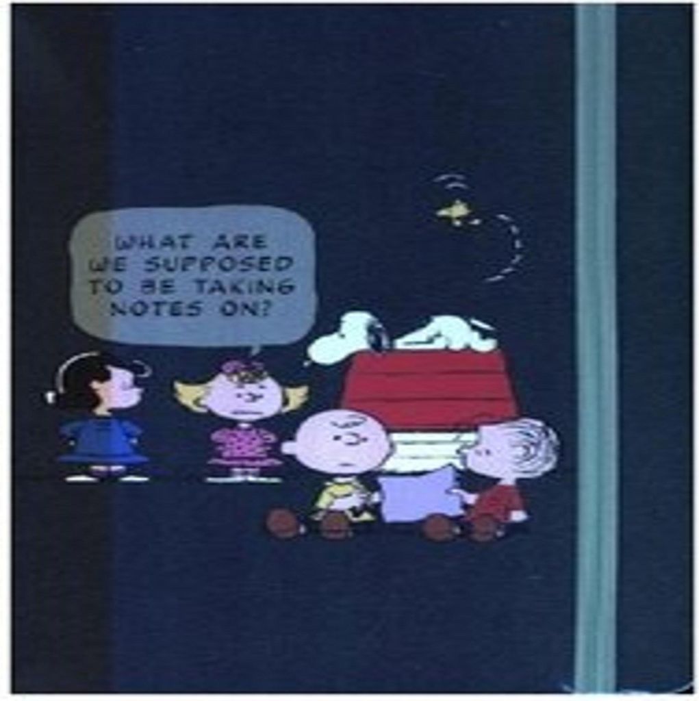 Moleskine Peanuts Gruppe Notizbuch limitierte Ausgabe, L/A5, liniert, fester Einband, Grau