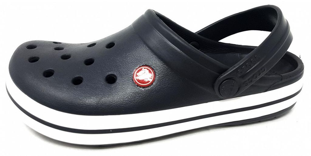 Crocs Crocband Clog Schwarz/Weiß - Pantolette - 11016-001 Produktbild 