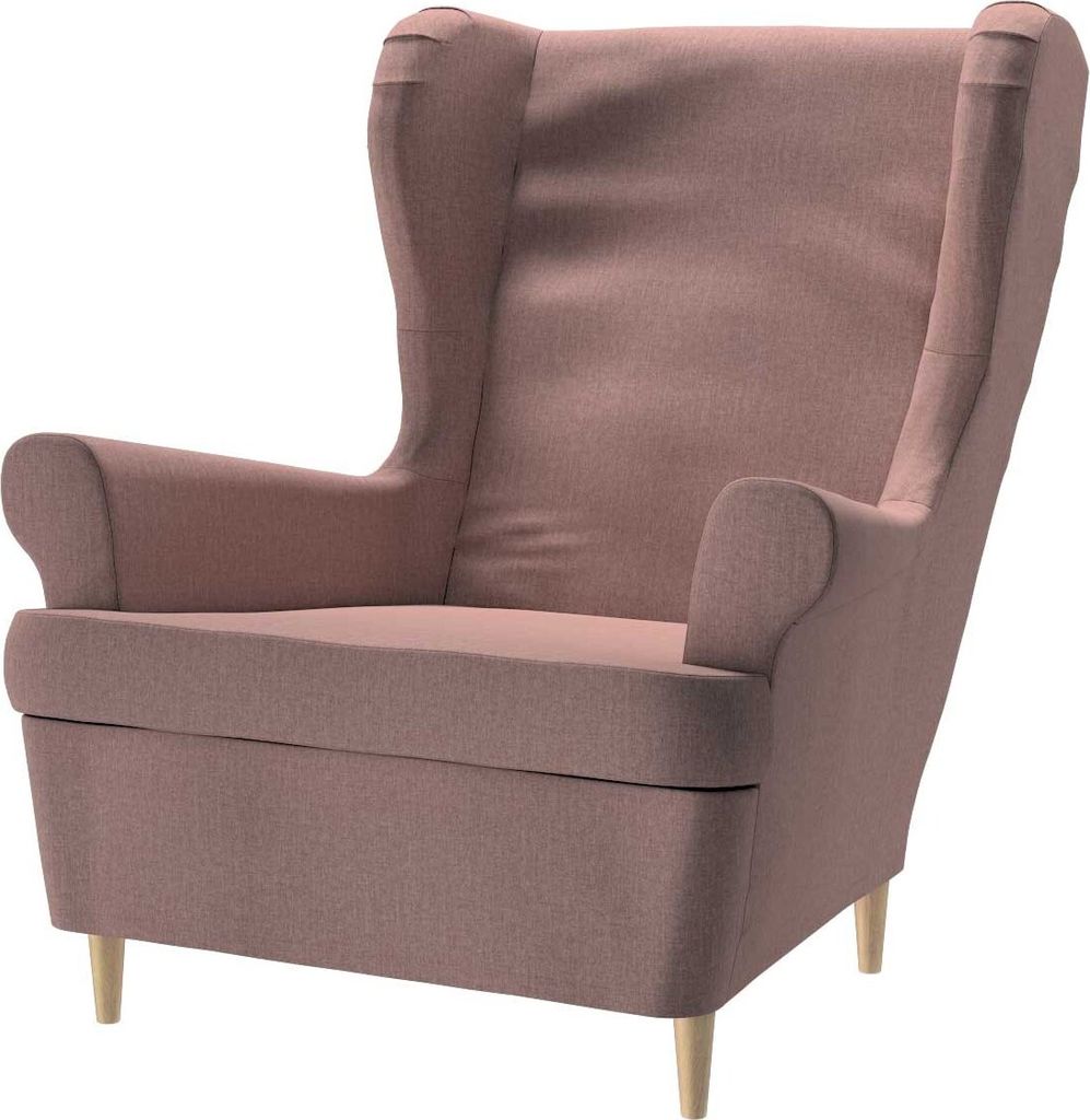 Dekoria Bezug für Strandmon Sessel, altrosa,
