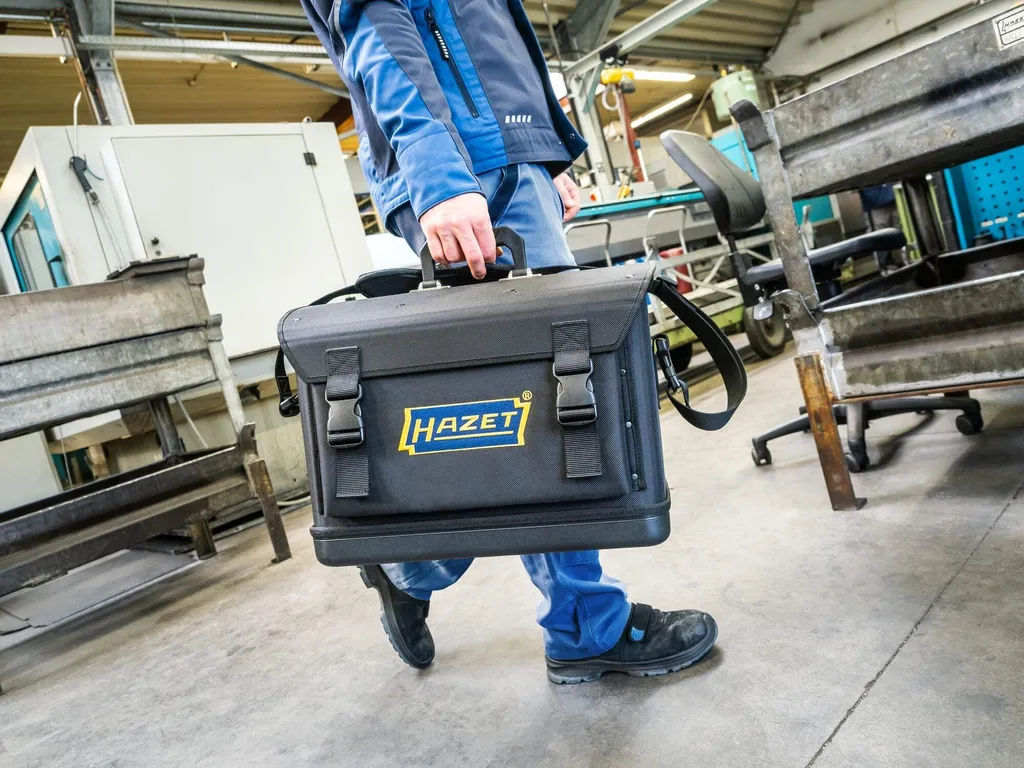 HAZET 191T-2L Sac à Outils Vide en Textile Résistant - Modèle Compact