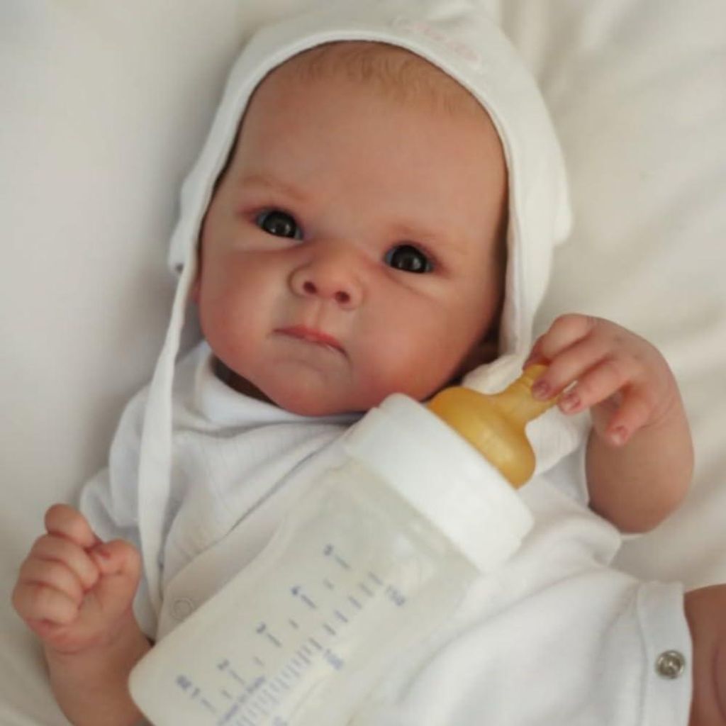 Reborn Babies Puppen 18 Zoll Realistische Neugeborenen Produktbild 