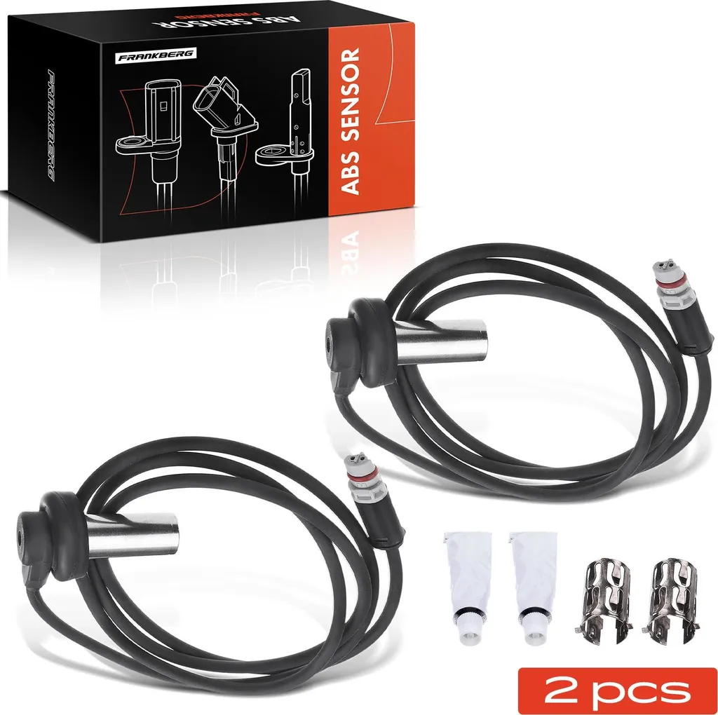 Capteur ABS pour Iveco Daily IV V Bus et Fourgon - Kit de 2 pièces 06-11