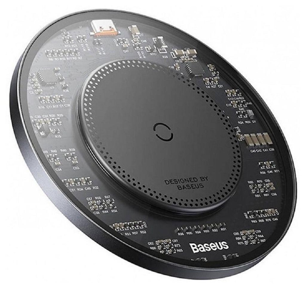 Baseus Simple 2 Wireless Charger 15W Cluster Black Obrázok produktu 