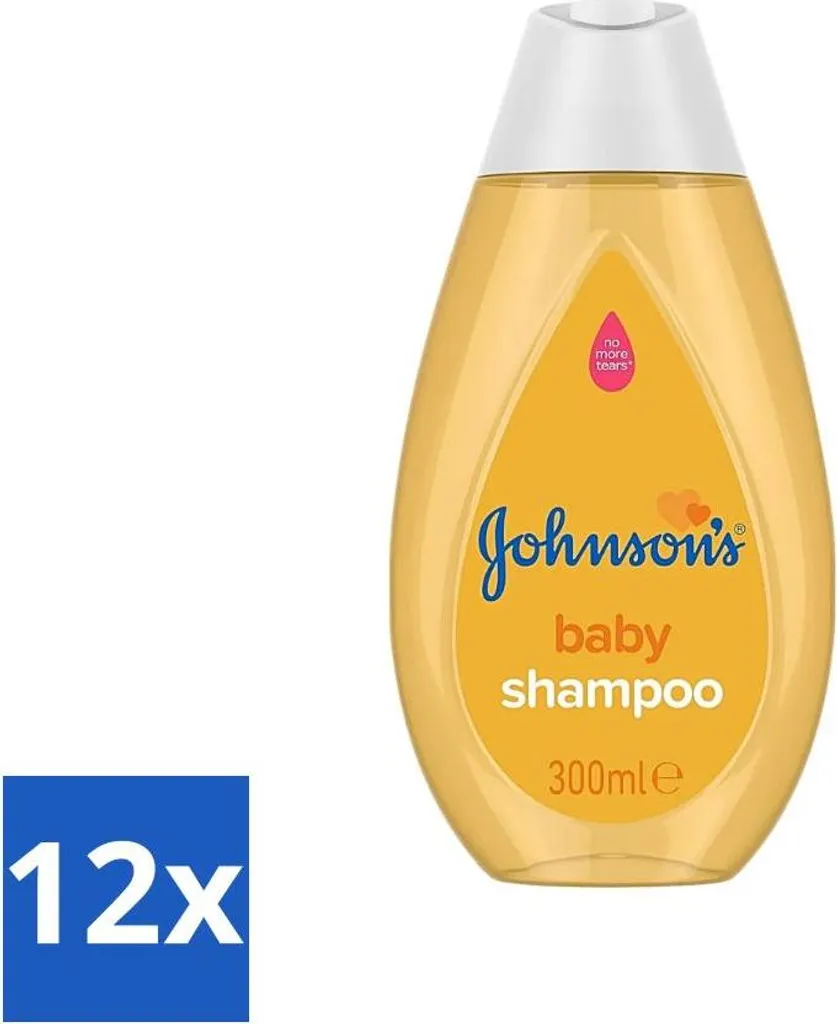 Johnson's Baby Shampoo 300ml Stock 12 Pezzi | Super Sconto Online