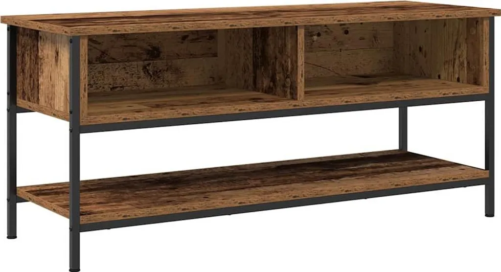 Arredo Sostenibile: Mobile TV vidaXL in Legno Riciclato 100cm