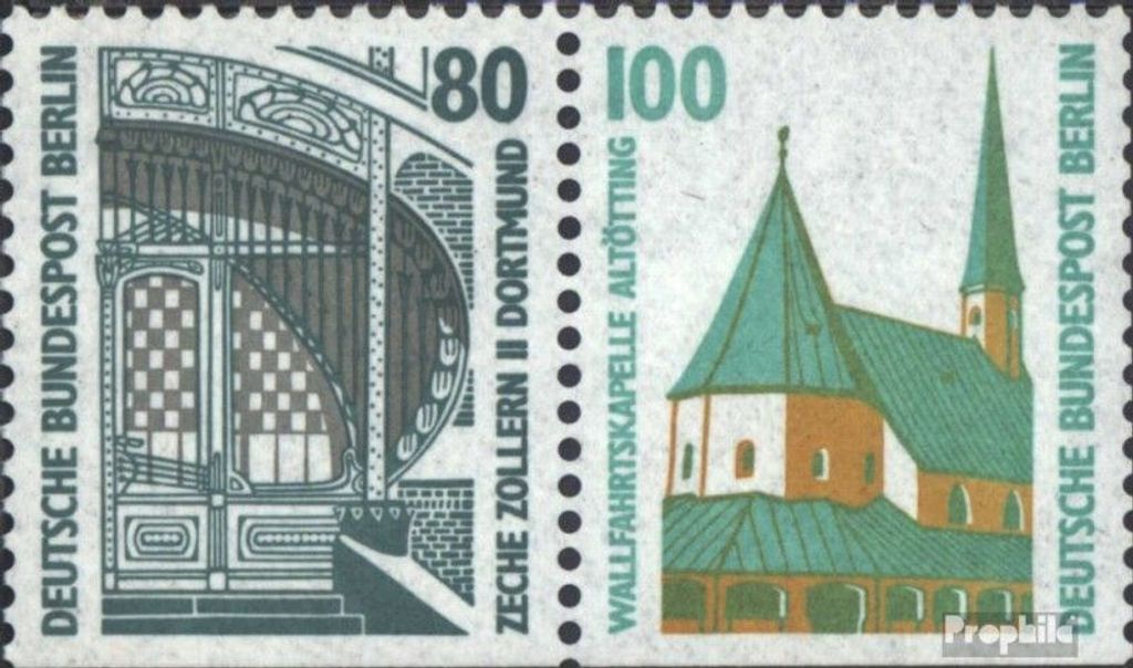 Briefmarken Berlin (West) 1989 Mi W98 postfrisch Sehenswürdigkeiten