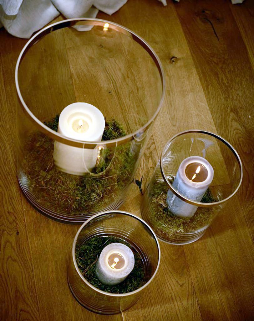 Windlicht Molly, mundgeblasenes Kristallglas mit Produktbild 3