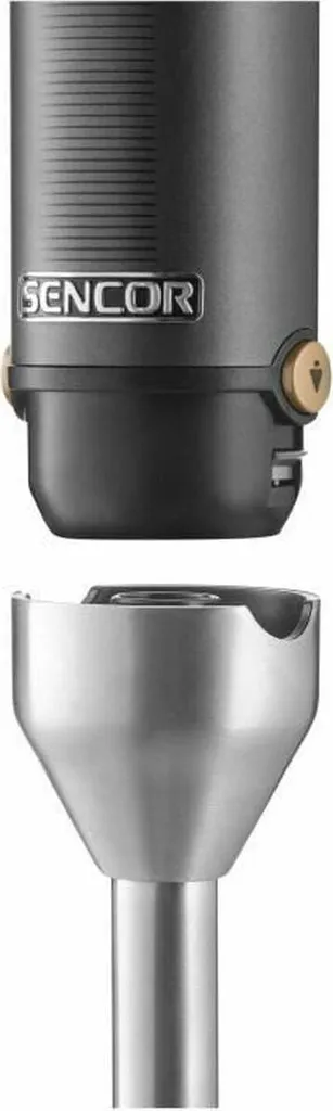 Blender à main Sencor 1500W SHB6552BK : Technologie Titanium 6 lames