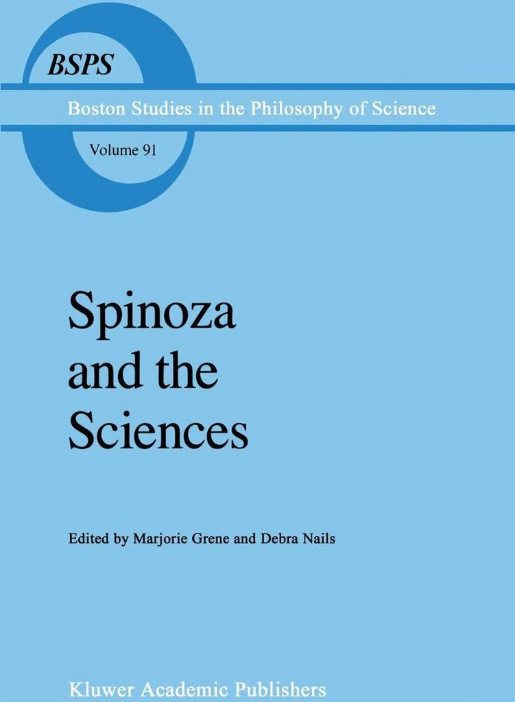 Spinoza and the Sciences