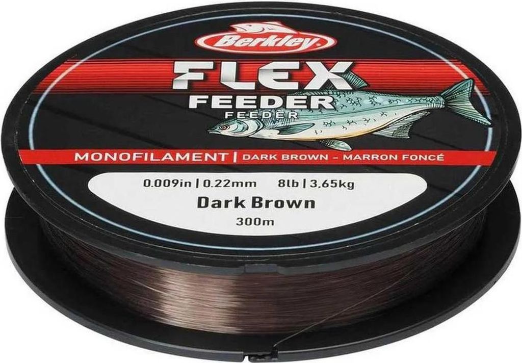 Berkley Flex Feeder 300m 0,18mm 2,55kg brown