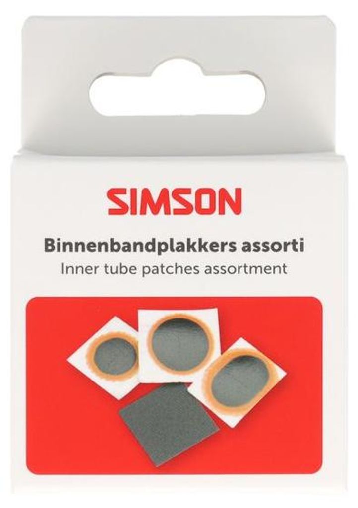 Schlauchflicken Simson Sortiment 9-teilig Produktbild 