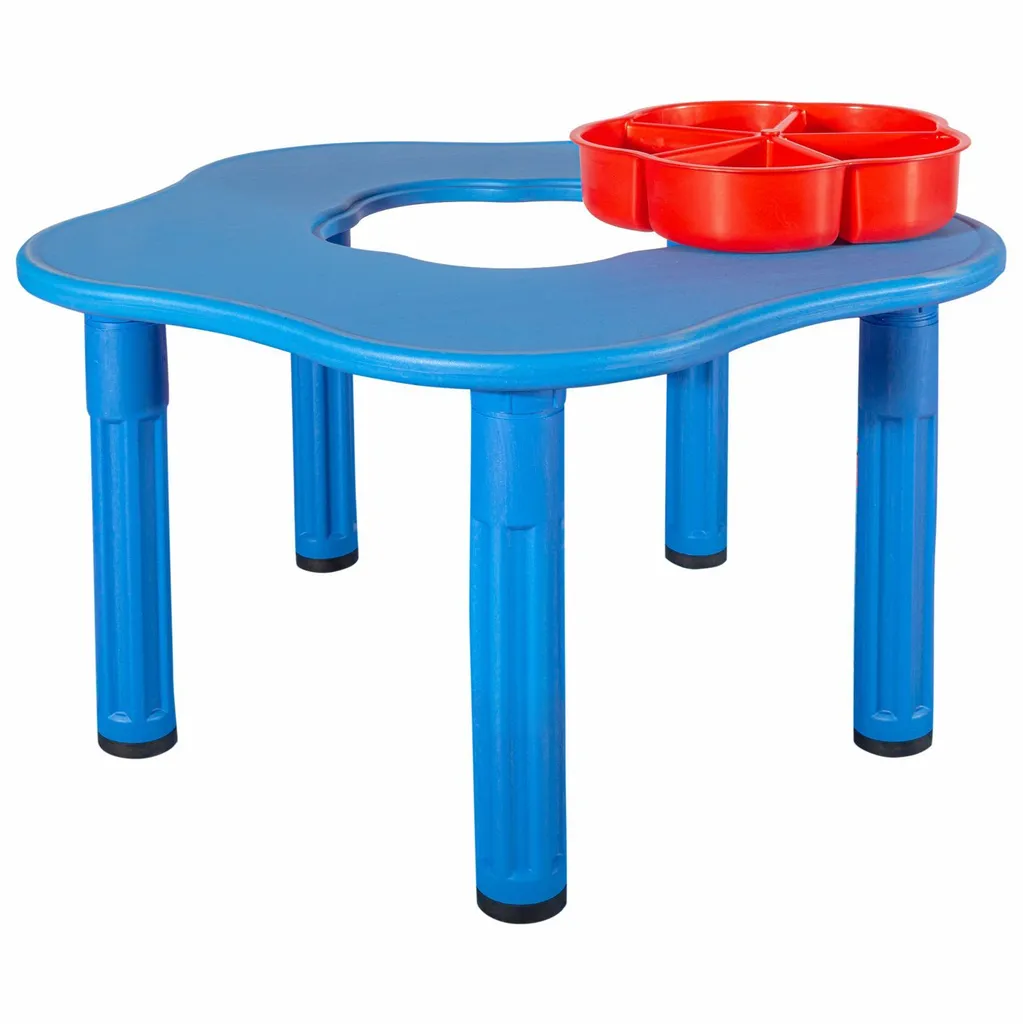 Table de jeu enfants bleue : Solution créative contre l'ennui