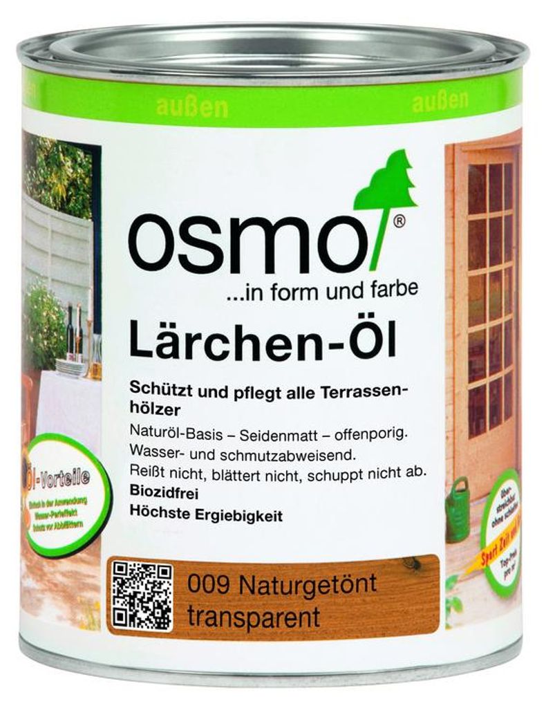 Osmo Lärchen-Öl Naturgetönt 750 ml Produktbild 