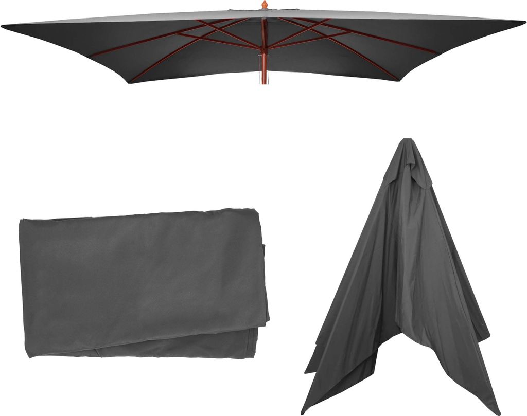 Housse de rechange pour parasol Florida 3x4m, housse de Image du produit 