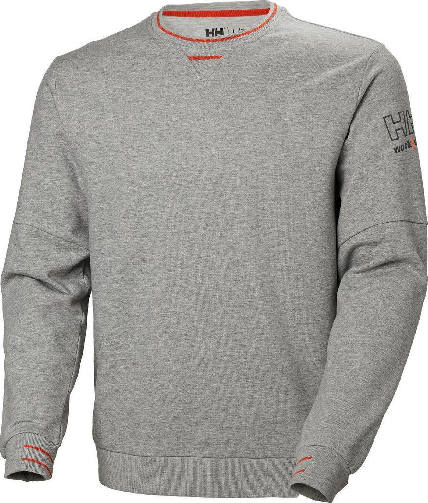 Helly Hansen Pullover KENSINGTON SWEATSHIRT 79245, Farbe:grey melange, Größe:2XL