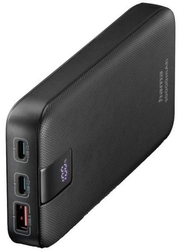 Hama 00201718, 10000 mAh, Lítium polymér (lipo), Quick Obrázok produktu 