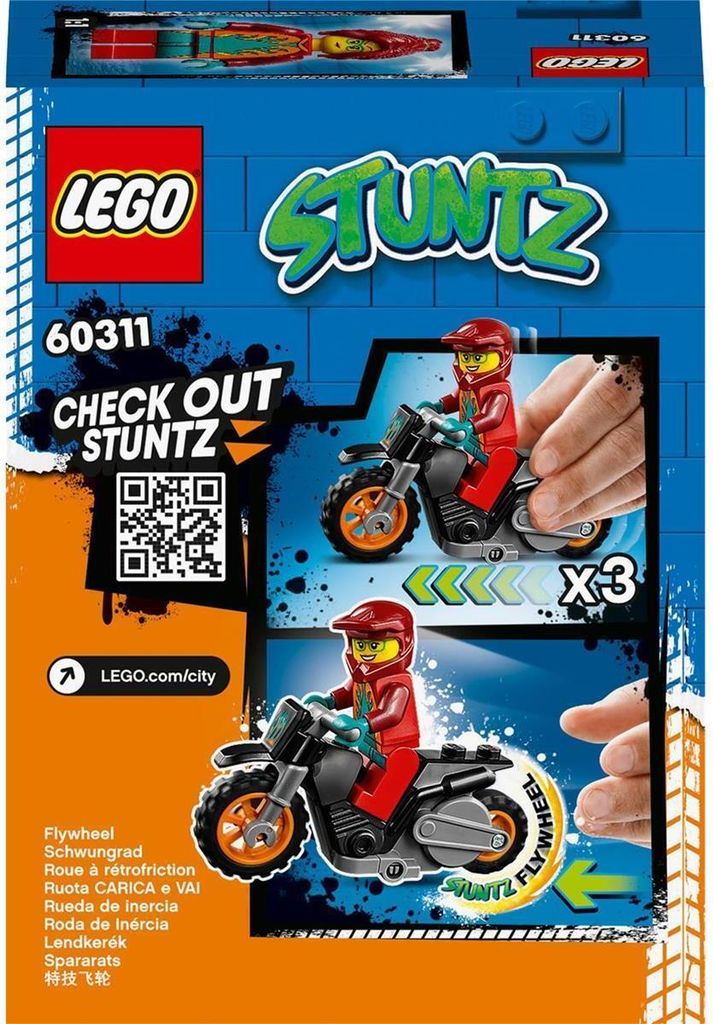 Vélo cascadeur LEGO Image du produit 