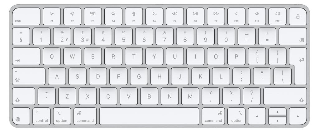 Apple Magic Tastatur Universal USB + Bluetooth QWERTY UK Produktbild 