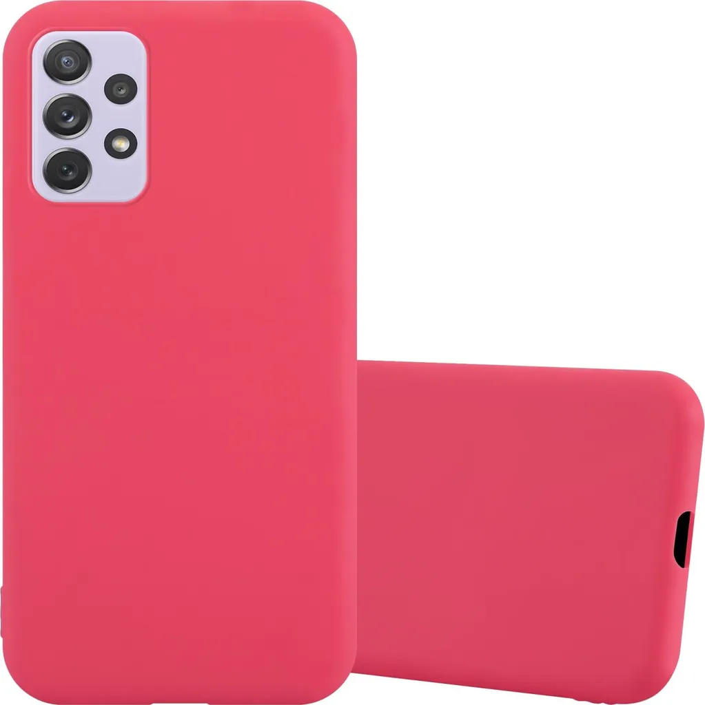 Cover Protettiva Samsung A73 5G Cadorabo - Silicone TPU Rosso Opaco