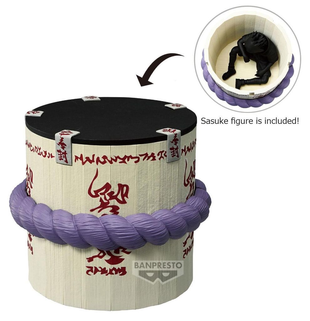 Figura di Naruto: portamatite "La bara di Sasuke" - 10 cm Immagine del prodotto 