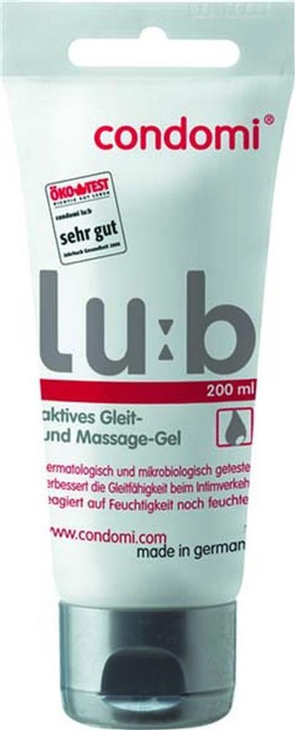 Condomi Lub Gleit- u. Massagegel 200 ml Produktbild 