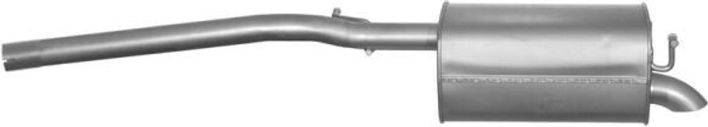 IMASAF 71.13.57 Endschalldämpfer für VW Caddy III Kombi (2KB, 2KJ, 2CB, 2CJ) Auspuff