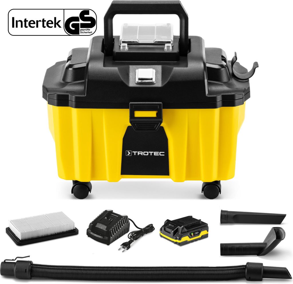 TROTEC Akku-Staubsauger VC 15-20V Nassstaubsauger Produktbild 