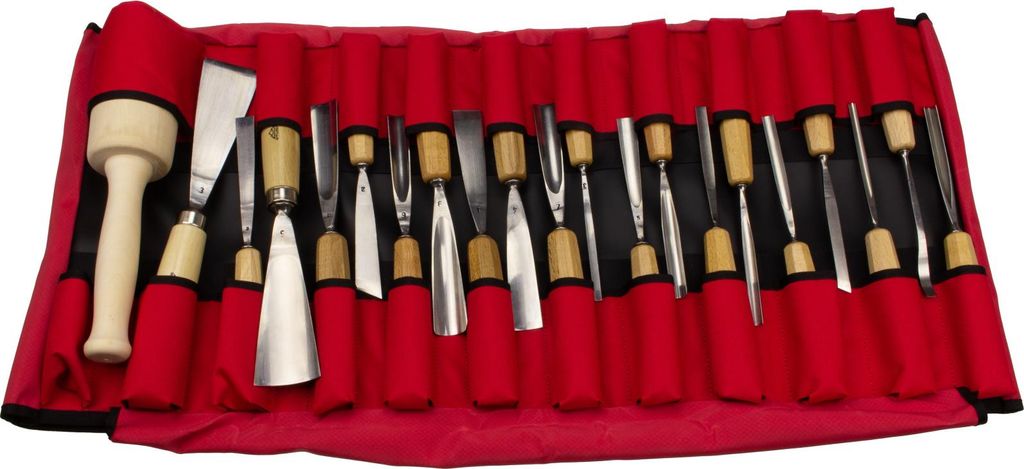 Set di scalpelli STUBAI lucidati, 21 pezzi | Set di Immagine del prodotto 