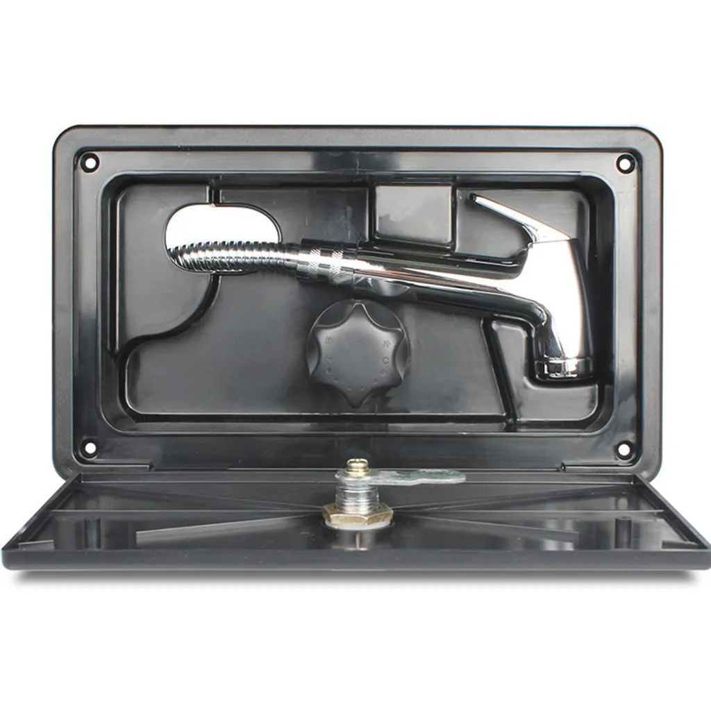 Cabine de douche VR extérieure et kit complet de douche camping mobile