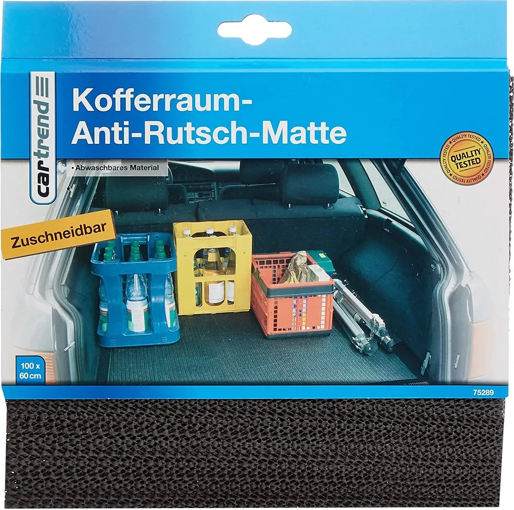 cartrend 75289 tappetino antiscivolo cartrend, dimensioni: 1.000 x 600 mm