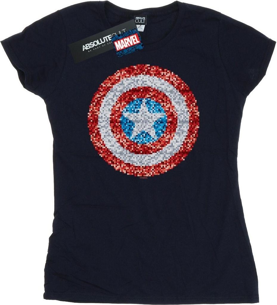 Marvel - T-Shirt für Damen BI34456 (M) (Marineblau)